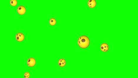 Dizzy-3D-Emojis-Falling-Green-Screen